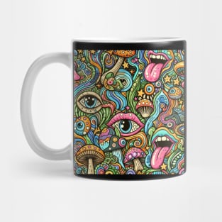 Trippy Mushroom Mug